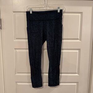 Lululemon‎ Athletica Women’s Pace Rival Crop Leggings Size 4